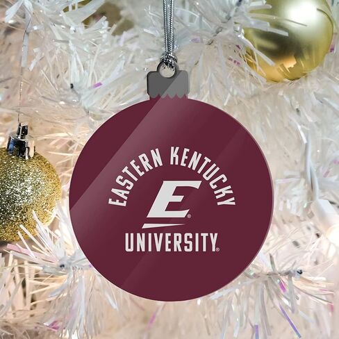 GRAPHICS & MORE Eastern Kentucky Colonels Acrylic Christmas Tree Holiday Ornament in Saudi Arabia