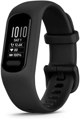 Garmin vívosmart 5، جهاز تعقب اللياقة البدنية، بطارية طويلة الأمد، تصميم بسيط، حزمة Cool Mint مع شاحن حائط USB + المزيد in Saudi Arabia