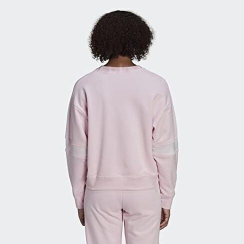 adidas Sweatshirt Women's, Pink, Size L in Saudi Arabia