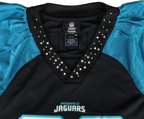 Jacksonville Jaguars NFL Women's Team Field Flirt Fashion Jersey, Black in Saudi Arabia