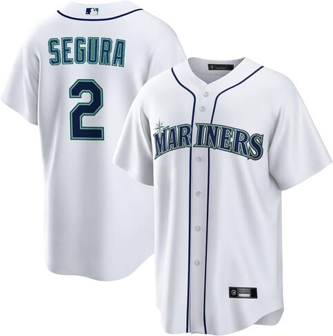 Outerstuff Jean Segura Seattle Mariners #2 MLB Kids Youth 4-20 White Home Player Jersey in Saudi Arabia