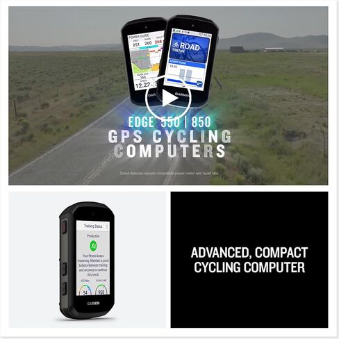 Garmin® Edge® 550, Compact GPS Cycling Computer, Vivid Color Display, Bike-Specific Mapping, Advanced Training and Performance Insights in Saudi Arabia