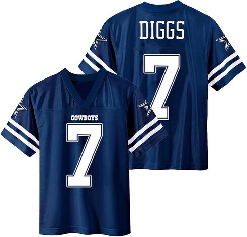 تريفون ديجز دالاس كاوبويز #7 Navy Kids Youth 4-20 Team Color Home Player Jersey in Saudi Arabia