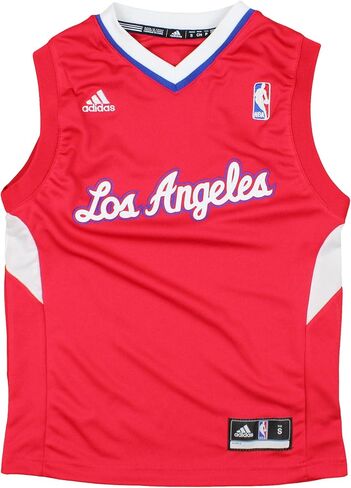 Los Angeles Clippers NBA Youth Big Boys (8-20) Team Logo Road Replica Jersey - Red in Saudi Arabia