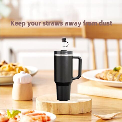 6 قطع من أغطية القش مقاس 0.31-0.4 بوصة/8-10 مم، لغطاء أغطية القش من ستانلي للأكواب لكوب ستانلي 20|30|40 أونصة، أغطية سيليكون مقاومة للغبار (الكوب غير متضمن)، النوع 3 in Kuwait