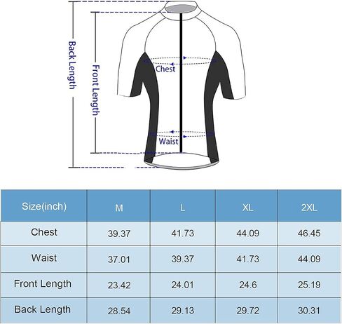 Men's Short Sleeves Cycling Jersey Slim-Fit Bike Shirt Breathable Fabric in Saudi Arabia