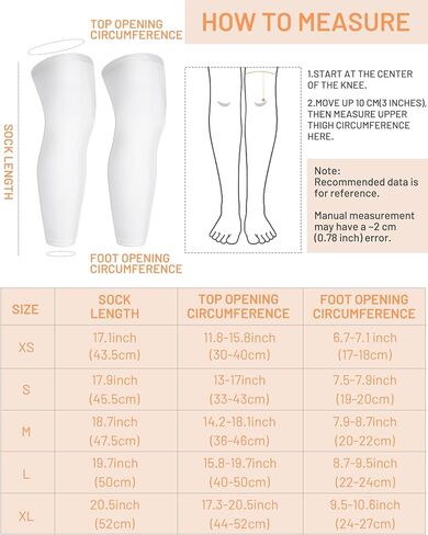 Runhit Kids Basketball Leg Sleeve Youth Long Compression Leg Sleeves Full Length UV Protection for Soccer Football in Saudi Arabia