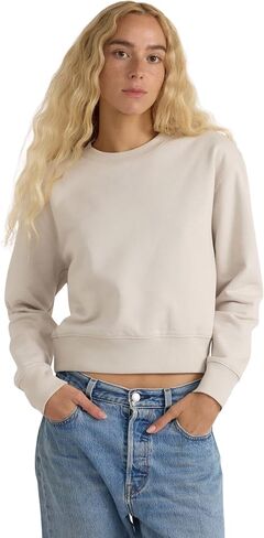 Organic Basics womens Weekend Boxy Crewneck Sweatshirt in Saudi Arabia