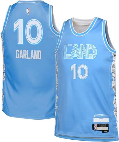 داريوس جارلاند كليفلاند كافالييرز NBA Blue #10 للأطفال الشباب 8-20 City Edition Swingman Player Jersey in Saudi Arabia