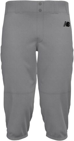 New Balance Men's Solid Knicker Baseball Pants Grey M in Saudi Arabia