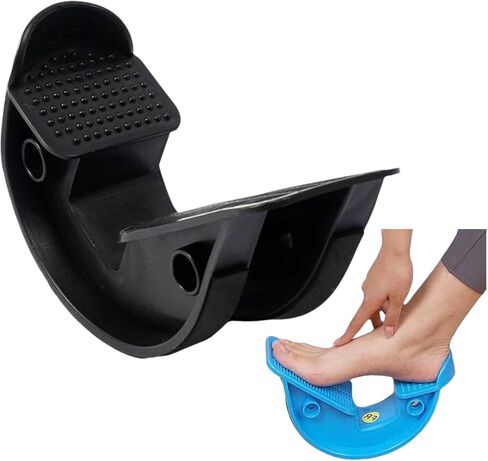 2025 Upgraded Foot Rocker & Calf Stretcher, Feet Pain Relief & Foot Stretcher for Plantar Fasciitis, Achilles Tendonitis Relief–Durable,Slip-Resistant,Increased Leg Foot Flexibility Strength (Black) in Kuwait