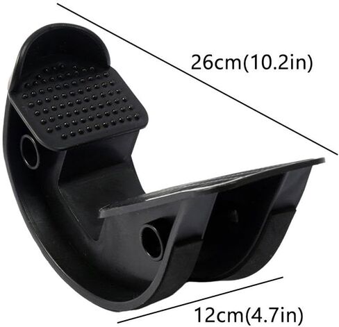 2025 Upgraded Foot Rocker & Calf Stretcher, Feet Pain Relief & Foot Stretcher for Plantar Fasciitis, Achilles Tendonitis Relief–Durable,Slip-Resistant,Increased Leg Foot Flexibility Strength (Black) in Kuwait
