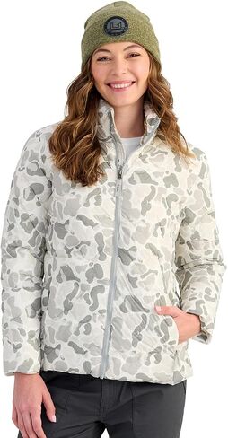 HUK womens Wave Jacket, Dwr Insulated Quilted Fishing Coat for Women in Saudi Arabia