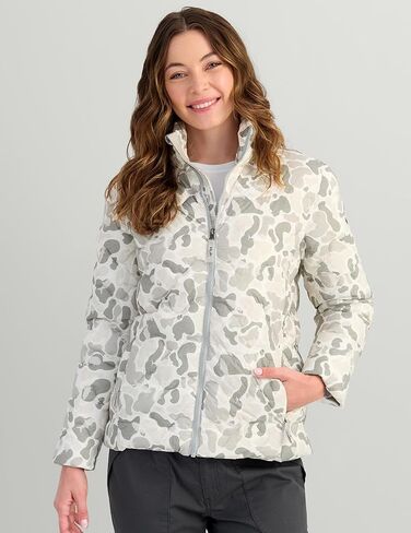 HUK womens Wave Jacket, Dwr Insulated Quilted Fishing Coat for Women in Saudi Arabia
