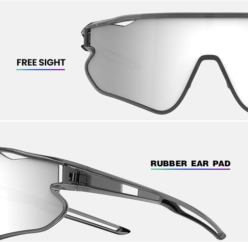 Sport Sunglasses Men Polarized Mens Sunglasses Sport Sun Glasses for Cycling Golf Driving Fishing 3packs in Saudi Arabia