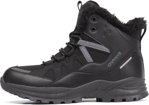 Men's Winter Snow Boots Waterproof Warm Hiking Shoes Non-Slip Lightweight Outdoor Breathable Comfortable Trekking Footwear in Saudi Arabia