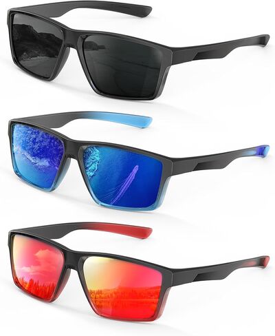 KALIYADI Sports Mens-Sunglasses Women Polarized-Sunglasses-Men: Sun Glasses with UV400 for Driving Running Cycling in Saudi Arabia