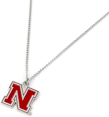 Aminco NCAA Nebraska Cornhuskers Team Logo Necklace in Saudi Arabia