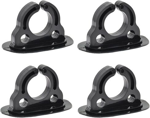 4 Pcs Paddle Holder Kayak Oar Holder Plastic Paddle Clips Inflatable Boats Paddle Holder Clip Oar Keeper Easy to Install Paddle Holder Keeper in Saudi Arabia