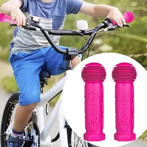 4 Pcs Micro Scooter Handles Scooter Grip Handlebar Soft Non-Slip Grips Rubber Handle T-Bar Grips Kids Bike Gri for Mini Scooters Wheels Kid Kick Scooteres Bike,Drifting Scooteres in Saudi Arabia