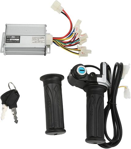 Ejoyous 36V 1000W Controller with Throttle, Brushed Motor Speed Controller Switch Control and Throttle Twist Grip for Electric Scooter Ebikes Mini Bikes in Saudi Arabia