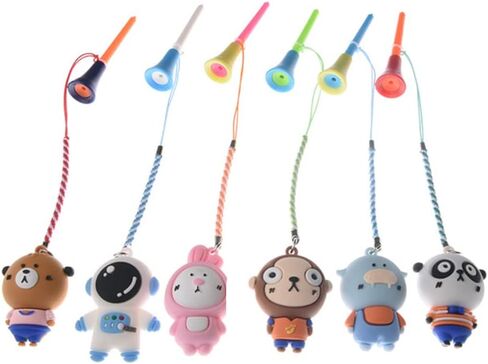 Golf Tee Ring, 6Pcs Plastic Rubber Material Cartoon Golf Tee Ring Anti Lost Easy Carry with Strap Golf Tee Holder for Golf Tee Hanger (Blue + Gray) Anti Lost Golf Tee in Saudi Arabia