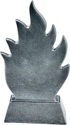 Express Medals Engraved or Blank, Pack of 12, 6.5 Inch Flame Female Soccer Trophies in Saudi Arabia