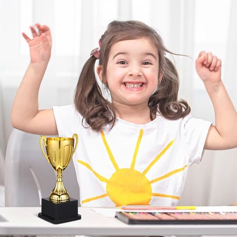 VOSAREA Plastic Award Trophy Winner Award Trophies Cup with Base for Recognizing Success for Sports Events and Classroom Recognition in Saudi Arabia