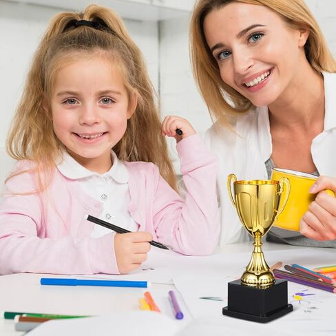 VOSAREA Plastic Award Trophy Winner Award Trophies Cup with Base for Recognizing Success for Sports Events and Classroom Recognition in Saudi Arabia