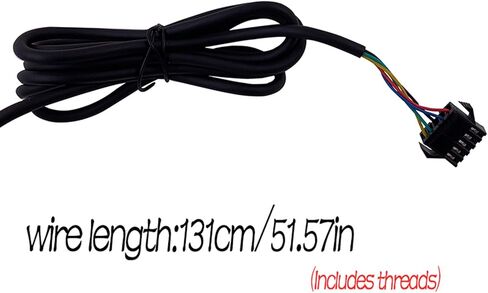 eBike LED Display 24V 36V 48V for Key DISP Meter Electric Bike Ebike Computer with UART Protocol Matches Controller for Electric Accessories in Saudi Arabia
