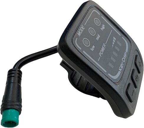 eBike LED Display 24V 36V 48V for Key DISP Meter Electric Bike Ebike Computer with UART Protocol Matches Controller for Electric Accessories in Saudi Arabia