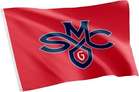 Desert Cactus Saint Mary's College of California SMCC Flag - 3 x 5 Feet Gaels Banner, Indoor/Outdoor Durable Fabric, 100% Polyester Design (Style 1) in Saudi Arabia