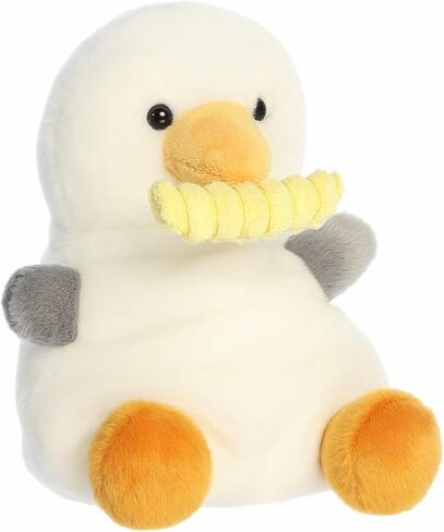 Aurora® Adorable Palm Pals™ Buoy Seagull with Fry™ Stuffed Animal - Fun Collectible Plush for Kids and Adult Collectors - Perfect for Decorating Rooms and Birthday Gifts - White 8 Inches in Saudi Arabia