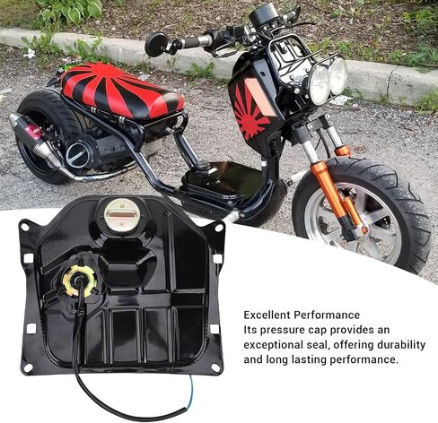 Yosoo Ruckus NPS50, Chuckus, Maddog GY6 Scooter High Capacity Fuel Tank Iron Metal Material Available in Saudi Arabia