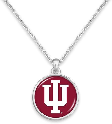 From the Heart Indiana Hoosiers Leah Necklace Jewelry Gift Licensed IU in Saudi Arabia