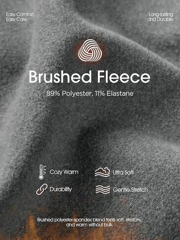 ODODOS Women’s Brushed Fleece Straight Leg Pants – Cozy Warm High-Rise Relaxed Lounge Sweatpants with Pockets - 29" Inseam in Kuwait