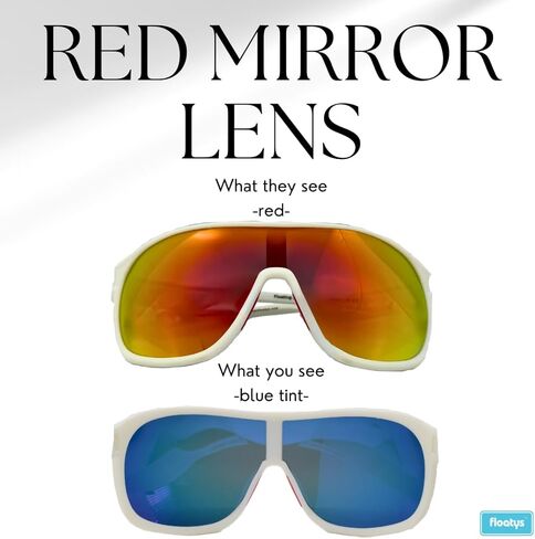 النظارات الشمسية العائمة المنحدرات المطاطية | عدسات مستقطبة طاردة للماء | درع رياضي يلتف حوله | الرجال والنساء in Kuwait