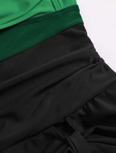 ZAFUL قطعة واحدة ملابس السباحة للنساء البطن التحكم قابل للتعديل الظهر Starps اللون كتلة ثوب السباحة ملابس السباحة in Saudi Arabia