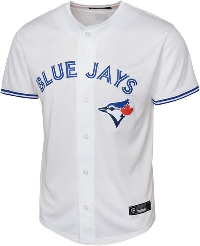 Outerstuff Toronto Blue Jays MLB Kids Youth 4-20 White Home Team Jersey in Saudi Arabia