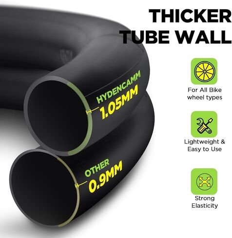 2 حزمة 700x35C-43C AV48/AV32/FV48mm 700c أنبوب الدراجة، بوتيل 700C أنبوب الدراجة الطريق مع 2 رافعات الإطارات، 700c أنبوب دراجة متوافق مع 700 x 35C 700x38C 700x40C 700x42C 700x43c الأنبوب الداخلي in Kuwait