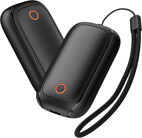 2 Pack Hand Warmers Rechargeable, Magnetic Electric Hand Warmers, 12H Max Heating Time Pocket Hand Warmers Gifts for Women Men in Saudi Arabia