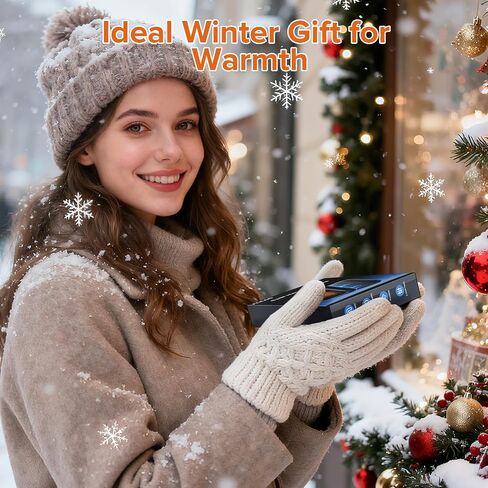 2 Pack Hand Warmers Rechargeable, Magnetic Electric Hand Warmers, 12H Max Heating Time Pocket Hand Warmers Gifts for Women Men in Saudi Arabia