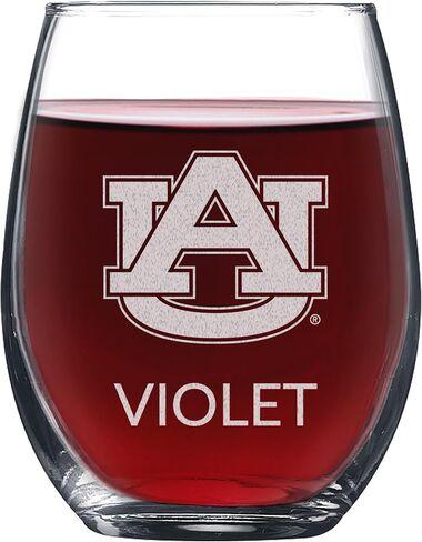 Lifetime Creations Personalized Auburn Tigers Pint Glass - Officially Licensed, Engraved 16 oz Customized Beer Glass, Graduation Birthday Gift for Men, Basketball, Football Fan, Made in USA in Saudi Arabia