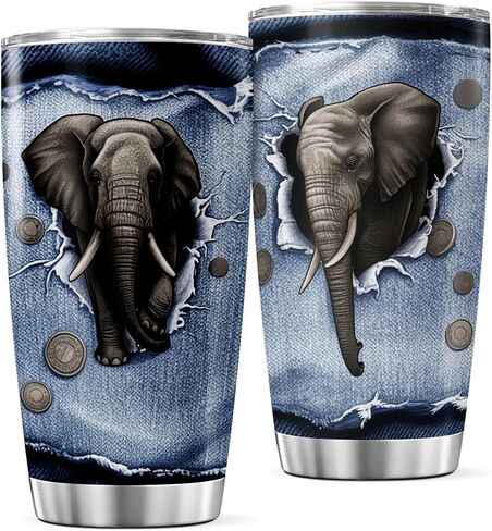 CUBICER Vintage Cowboy And Desert Landscape Design 20 Oz Stainless Steel Tumbler For Western Lovers Ranchers Bottle Cool Hot Travel Drink Tea Outdoor Coffee Heat Insulated Mug in Saudi Arabia