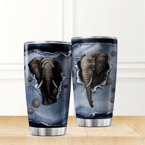 CUBICER Vintage Cowboy And Desert Landscape Design 20 Oz Stainless Steel Tumbler For Western Lovers Ranchers Bottle Cool Hot Travel Drink Tea Outdoor Coffee Heat Insulated Mug in Saudi Arabia
