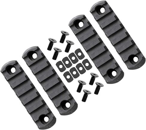 360 تكتيكي 7 فتحات M-LOK قسم السكك الحديدية البوليمر لـ M Lok Handguard سبع فتحات السكك الحديدية Picatinny السكك الحديدية مجموعة من قطعتين مادة البوليمر مستوردة من اليابان... in Kuwait