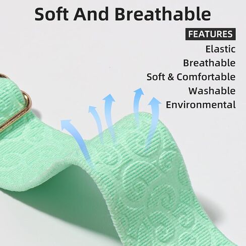 Elastic Single Loop Compatible with Apple Watch Band 38mm 40mm 41mm 42mm 44mm 45mm 46mm 49mm Women Men Sport Nylon Elastic Band Woven Wristband for iWatch Series 10 9 8 7 6 5 4 3 Ultra SE in Saudi Arabia