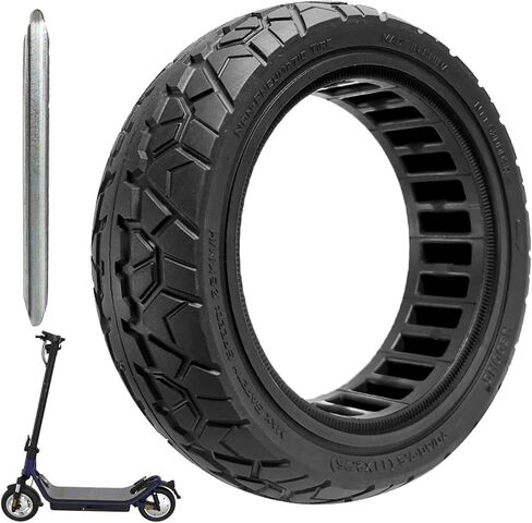 70/60-7.5 Off-road Solid Tire, 11 inch Scooter Tubeless Solid Tire, for Ninebot Max G3/ZT3/ZT3 Pro Electric Scooter (1 Pack) in Kuwait