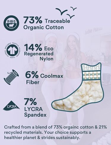 Pilates Grip Socks Cute Ruffle Yoga Socks, Organic Cotton Ankle Socks Grippy Silicone for Barre, Moisture Wicking in Kuwait
