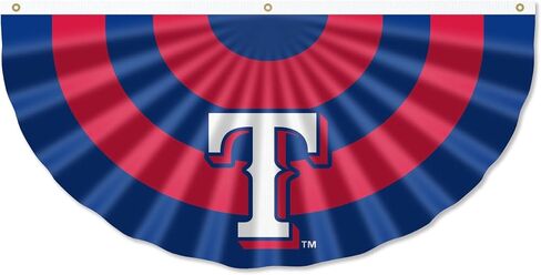 لافتات المعجبين المطوية من WinCraft Texas Rangers Bunting in Saudi Arabia
